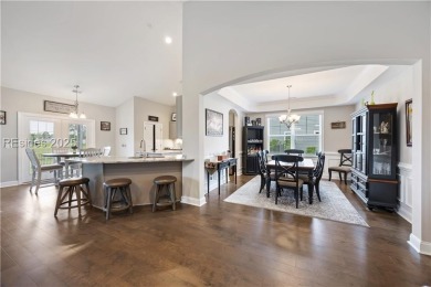 This ideal one-level home with an award-winning floor plan sits on Hilton Head Lakes Golf Club in South Carolina - for sale on GolfHomes.com, golf home, golf lot