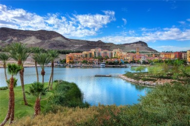 Prime elevated .43 acre lot with lake and mountain views from on South Shore At Lake Las Vegas in Nevada - for sale on GolfHomes.com, golf home, golf lot