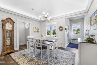 This beautifully appointed former contractor model home is on The Carolina Club in North Carolina - for sale on GolfHomes.com, golf home, golf lot