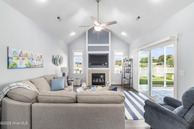 This beautifully appointed former contractor model home is on The Carolina Club in North Carolina - for sale on GolfHomes.com, golf home, golf lot