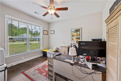 This ideal one-level home with an award-winning floor plan sits on Hilton Head Lakes Golf Club in South Carolina - for sale on GolfHomes.com, golf home, golf lot