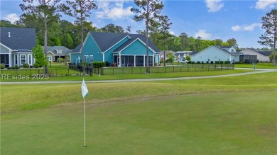 This ideal one-level home with an award-winning floor plan sits on Hilton Head Lakes Golf Club in South Carolina - for sale on GolfHomes.com, golf home, golf lot
