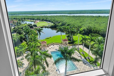 Step into this stunning 3-bedroom, 3.5-bath residence in Hammock on Hammock Bay in Florida - for sale on GolfHomes.com, golf home, golf lot