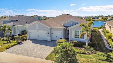 NEED A 3-CAR GARAGE? This contemporary lake view home has 4 on Babcock National Golf Course in Florida - for sale on GolfHomes.com, golf home, golf lot
