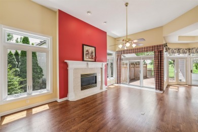 Almost 3000 square feet finished in this beautiful ranch style on Glen Oaks Country Club in Iowa - for sale on GolfHomes.com, golf home, golf lot