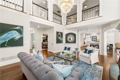 Experience resort-style living on over an acre in this stunning on Alpharetta Athletic Club East in Georgia - for sale on GolfHomes.com, golf home, golf lot