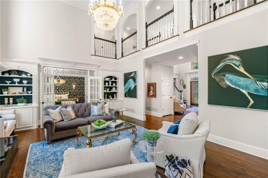 Experience resort-style living on over an acre in this stunning on Alpharetta Athletic Club East in Georgia - for sale on GolfHomes.com, golf home, golf lot