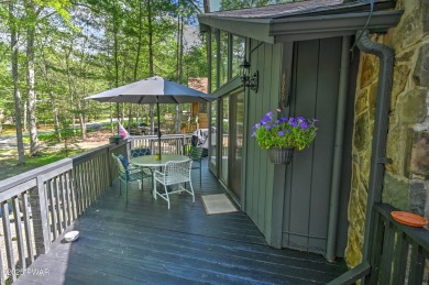 Privacy, Location, and Amazing Setting! Nestled on a level lot on Paupack Hills Golf and Country Club in Pennsylvania - for sale on GolfHomes.com, golf home, golf lot