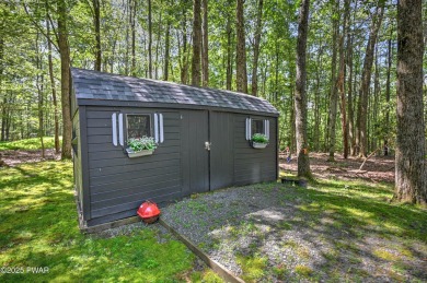 Privacy, Location, and Amazing Setting! Nestled on a level lot on Paupack Hills Golf and Country Club in Pennsylvania - for sale on GolfHomes.com, golf home, golf lot