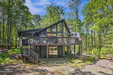 Privacy, Location, and Amazing Setting! Nestled on a level lot on Paupack Hills Golf and Country Club in Pennsylvania - for sale on GolfHomes.com, golf home, golf lot