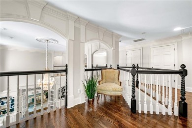Experience resort-style living on over an acre in this stunning on Alpharetta Athletic Club East in Georgia - for sale on GolfHomes.com, golf home, golf lot