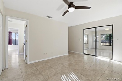 Nice and spacious three-bedroom, two-bath home ideally situated on Sugarmill Woods Golf and Country Club in Florida - for sale on GolfHomes.com, golf home, golf lot