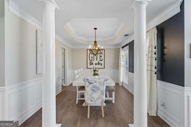 This beautiful 4-bedroom home in Creekside Golf & Country Club on Creekside Golf and Country Club in Georgia - for sale on GolfHomes.com, golf home, golf lot