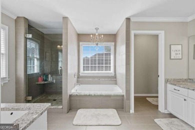 This beautiful 4-bedroom home in Creekside Golf & Country Club on Creekside Golf and Country Club in Georgia - for sale on GolfHomes.com, golf home, golf lot
