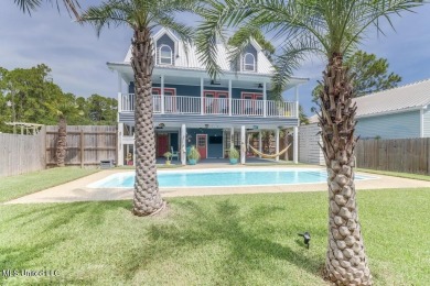 Welcome to your dream home on the water, where every detail has on Pass Christian Isles Golf Club in Mississippi - for sale on GolfHomes.com, golf home, golf lot