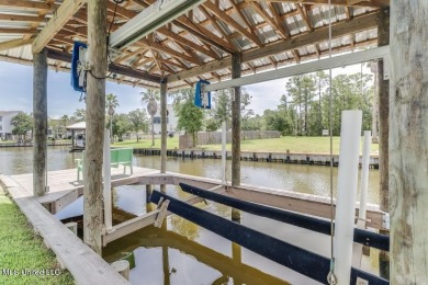 Welcome to your dream home on the water, where every detail has on Pass Christian Isles Golf Club in Mississippi - for sale on GolfHomes.com, golf home, golf lot