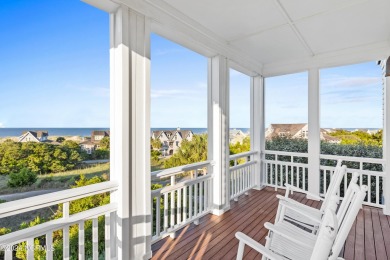 Crowning Bald Head's Dune Ridge, this 5 BR, 4.5 BA reverse floor on Bald Head Island Golf Club in North Carolina - for sale on GolfHomes.com, golf home, golf lot