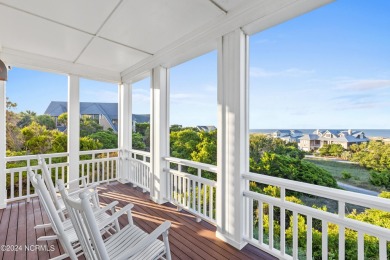 Crowning Bald Head's Dune Ridge, this 5 BR, 4.5 BA reverse floor on Bald Head Island Golf Club in North Carolina - for sale on GolfHomes.com, golf home, golf lot