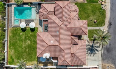 This custom home in the Dunes neighborhood is ready for new on Desert Hills Golf Course in Arizona - for sale on GolfHomes.com, golf home, golf lot