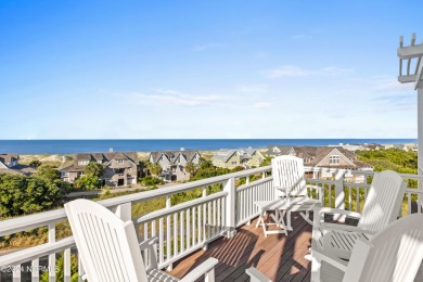 Crowning Bald Head's Dune Ridge, this 5 BR, 4.5 BA reverse floor on Bald Head Island Golf Club in North Carolina - for sale on GolfHomes.com, golf home, golf lot