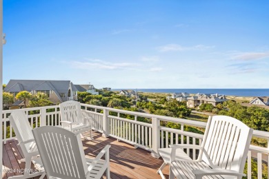 Crowning Bald Head's Dune Ridge, this 5 BR, 4.5 BA reverse floor on Bald Head Island Golf Club in North Carolina - for sale on GolfHomes.com, golf home, golf lot