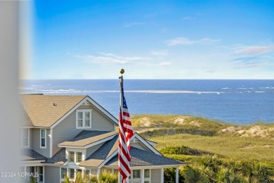 Crowning Bald Head's Dune Ridge, this 5 BR, 4.5 BA reverse floor on Bald Head Island Golf Club in North Carolina - for sale on GolfHomes.com, golf home, golf lot