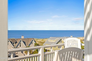 Crowning Bald Head's Dune Ridge, this 5 BR, 4.5 BA reverse floor on Bald Head Island Golf Club in North Carolina - for sale on GolfHomes.com, golf home, golf lot