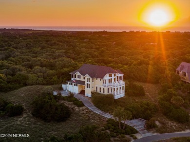 Crowning Bald Head's Dune Ridge, this 5 BR, 4.5 BA reverse floor on Bald Head Island Golf Club in North Carolina - for sale on GolfHomes.com, golf home, golf lot