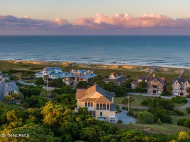 Crowning Bald Head's Dune Ridge, this 5 BR, 4.5 BA reverse floor on Bald Head Island Golf Club in North Carolina - for sale on GolfHomes.com, golf home, golf lot