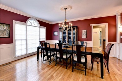 Located in sought-after Governor's Land, this all-brick custom on Two Rivers Country Club in Virginia - for sale on GolfHomes.com, golf home, golf lot