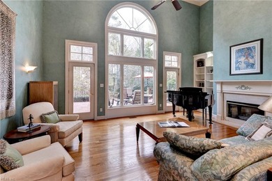 Located in sought-after Governor's Land, this all-brick custom on Two Rivers Country Club in Virginia - for sale on GolfHomes.com, golf home, golf lot