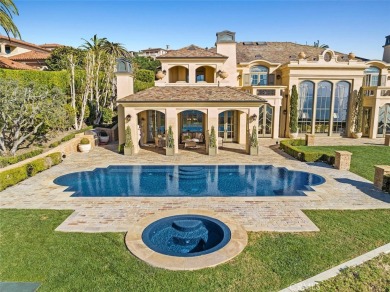 This legacy estate in the esteemed enclave of Pelican Crest on Pelican Hill Golf Club in California - for sale on GolfHomes.com, golf home, golf lot