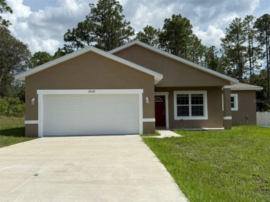 Beautiful New Construction in Citrus Springs - 4 Bedrooms on Citrus Springs Country Club in Florida - for sale on GolfHomes.com, golf home, golf lot