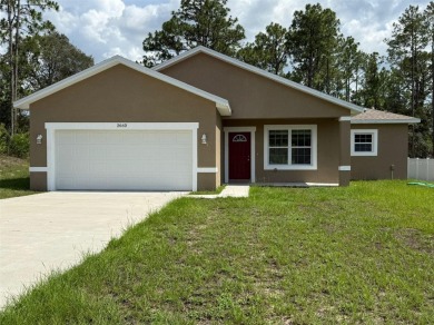 Beautiful New Construction in Citrus Springs - 4 Bedrooms on Citrus Springs Country Club in Florida - for sale on GolfHomes.com, golf home, golf lot