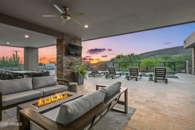 A striking example of contemporary design, this single-level on Desert Mountain Golf Club - Renegade Course in Arizona - for sale on GolfHomes.com, golf home, golf lot