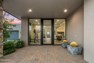 A striking example of contemporary design, this single-level on Desert Mountain Golf Club - Renegade Course in Arizona - for sale on GolfHomes.com, golf home, golf lot