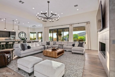 A striking example of contemporary design, this single-level on Desert Mountain Golf Club - Renegade Course in Arizona - for sale on GolfHomes.com, golf home, golf lot