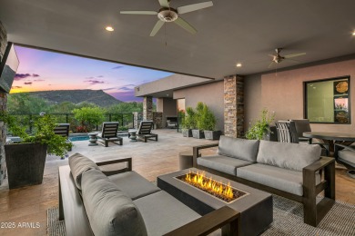 A striking example of contemporary design, this single-level on Desert Mountain Golf Club - Renegade Course in Arizona - for sale on GolfHomes.com, golf home, golf lot