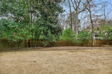 Come live near the Beltline and Tanyard Creek Park on a quiet on Bobby Jones Golf Club in Georgia - for sale on GolfHomes.com, golf home, golf lot