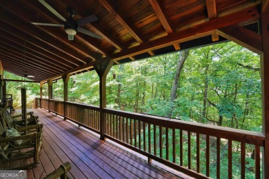 Welcome to this rare 4 bedroom, 3 1/2 bath LOG CABIN find in an on Bent Tree Golf Course in Georgia - for sale on GolfHomes.com, golf home, golf lot