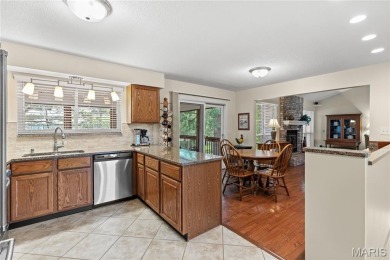 Welcome home to this well-maintained ranch in a prime Dardenne on The Links At Dardenne in Missouri - for sale on GolfHomes.com, golf home, golf lot