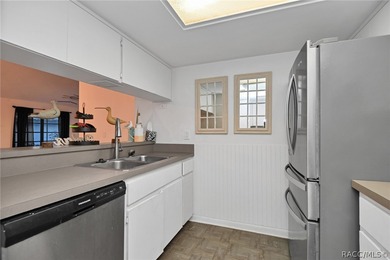 Updated and freshly painted cottage style home with 2 nice size on Sugarmill Woods Golf and Country Club in Florida - for sale on GolfHomes.com, golf home, golf lot