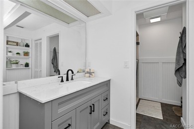 Updated and freshly painted cottage style home with 2 nice size on Sugarmill Woods Golf and Country Club in Florida - for sale on GolfHomes.com, golf home, golf lot