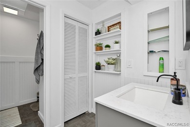 Updated and freshly painted cottage style home with 2 nice size on Sugarmill Woods Golf and Country Club in Florida - for sale on GolfHomes.com, golf home, golf lot