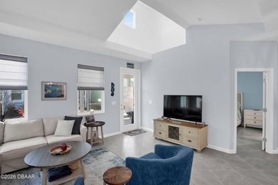 Step into this NEWER beautifully maintained , barely lived in on LPGA International Golf Course in Florida - for sale on GolfHomes.com, golf home, golf lot