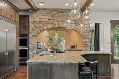 Three levels of luxury in Preston Oaks with over 7,600 sq ft, 6 on RidgePointe Country Club in Arkansas - for sale on GolfHomes.com, golf home, golf lot