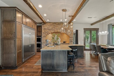 Three levels of luxury in Preston Oaks with over 7,600 sq ft, 6 on RidgePointe Country Club in Arkansas - for sale on GolfHomes.com, golf home, golf lot