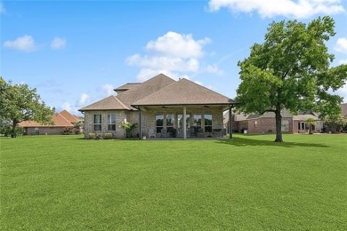 Well-Built Custom Home with Water Access and Golf Course Viewse on Oak Harbor Golf Club in Louisiana - for sale on GolfHomes.com, golf home, golf lot