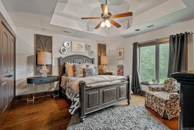 Three levels of luxury in Preston Oaks with over 7,600 sq ft, 6 on RidgePointe Country Club in Arkansas - for sale on GolfHomes.com, golf home, golf lot