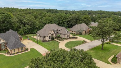 Three levels of luxury in Preston Oaks with over 7,600 sq ft, 6 on RidgePointe Country Club in Arkansas - for sale on GolfHomes.com, golf home, golf lot